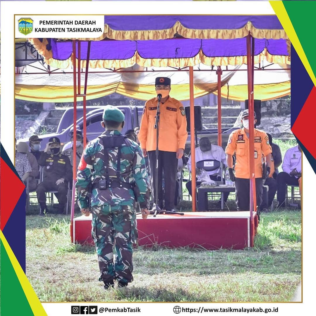 BPBD GELAR SIMULASI PENANGANAN BENCANA TINGKAT KAB. TASIKMALAYA