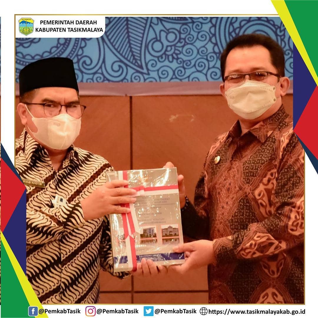 PEMDA KAB TASIKMALAYA RAIH OPINI WTP PADA LHP LKPD BPK RI TA 2020