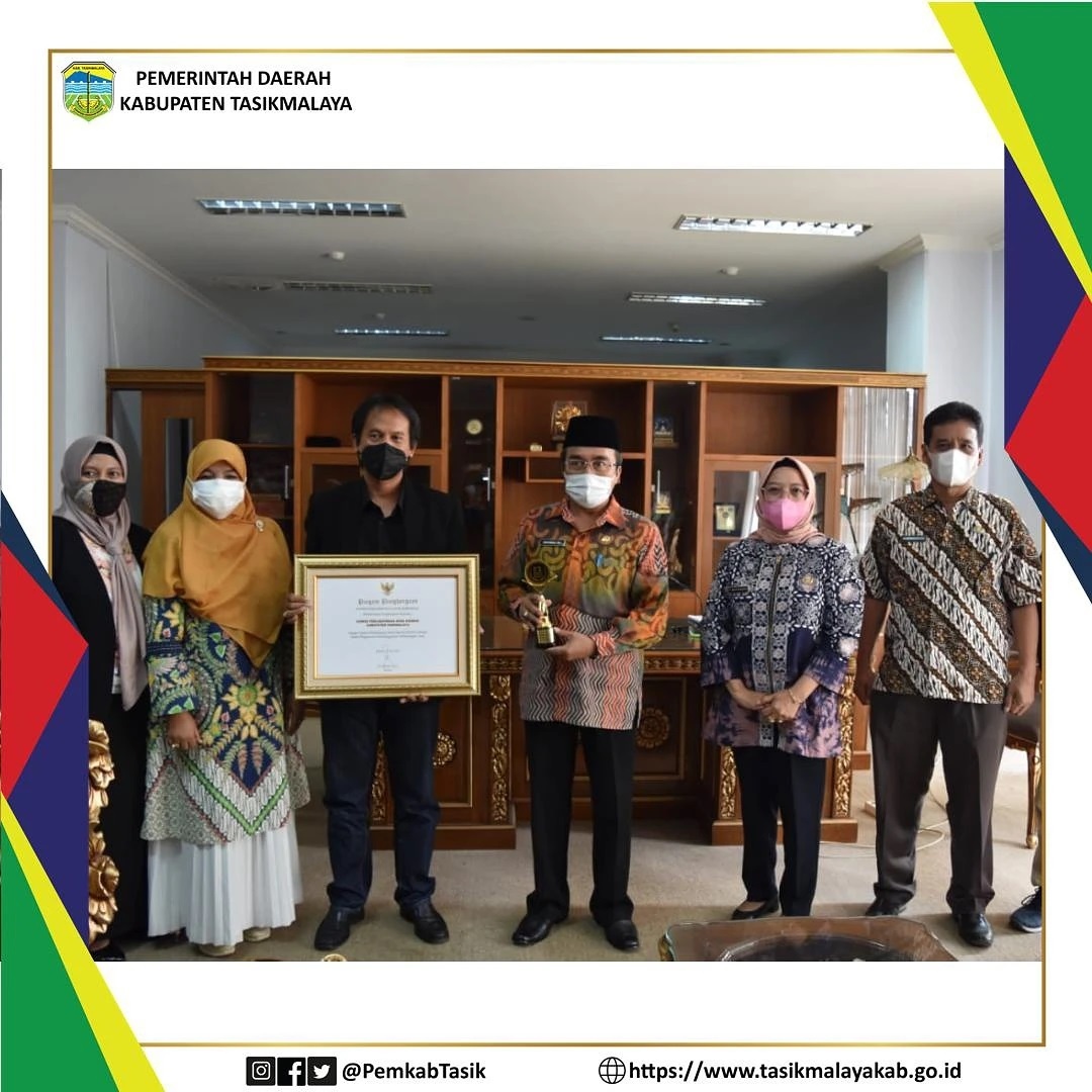 KAB. TASIKMALAYA RAIH PENGHARGAAN KPAID TERBAIK 2021