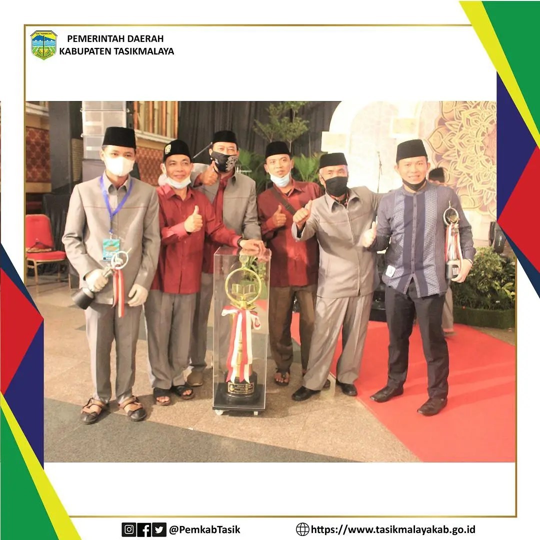 KABUPATEN TASIKMALAYA RAIH JUARA UMUM STQH XVII TINGKAT PROVINSI JAWA BARAT TAHUN 2021