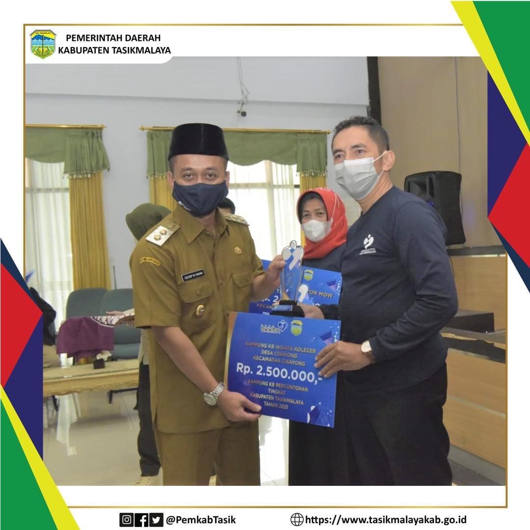 WAKIL BUPATI TASIKMALAYA H. CECEP NURUL YAKIN MEMBUKA ACARA PENINGKATAN KAPASITAS TENAGA LINI LAPANGAN MELALUI PROGRAM BANGGA KENCANA