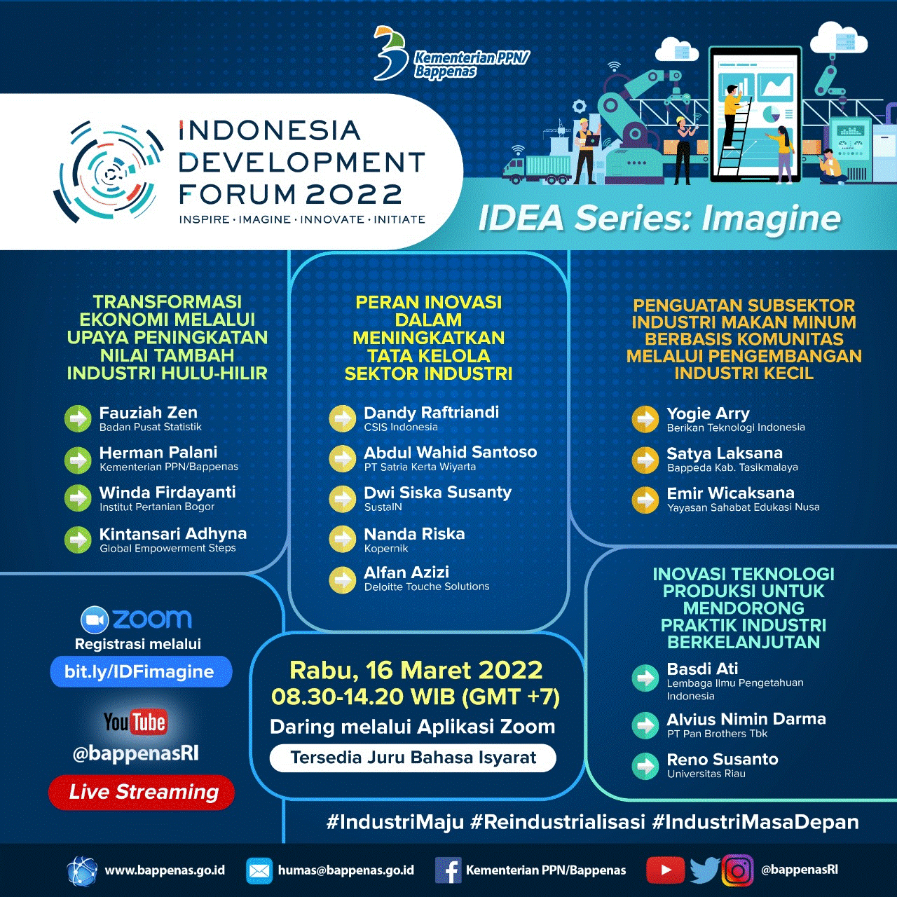 Inovasi Daerah Kabupaten Tasikmalaya Dipaparkan dalam Ajang Indonesian Development Forum 2022