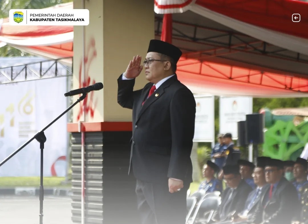 Bupati Ade Sugianto Pimpin Harkitnas Tingkat Kab. Tasikmalaya
