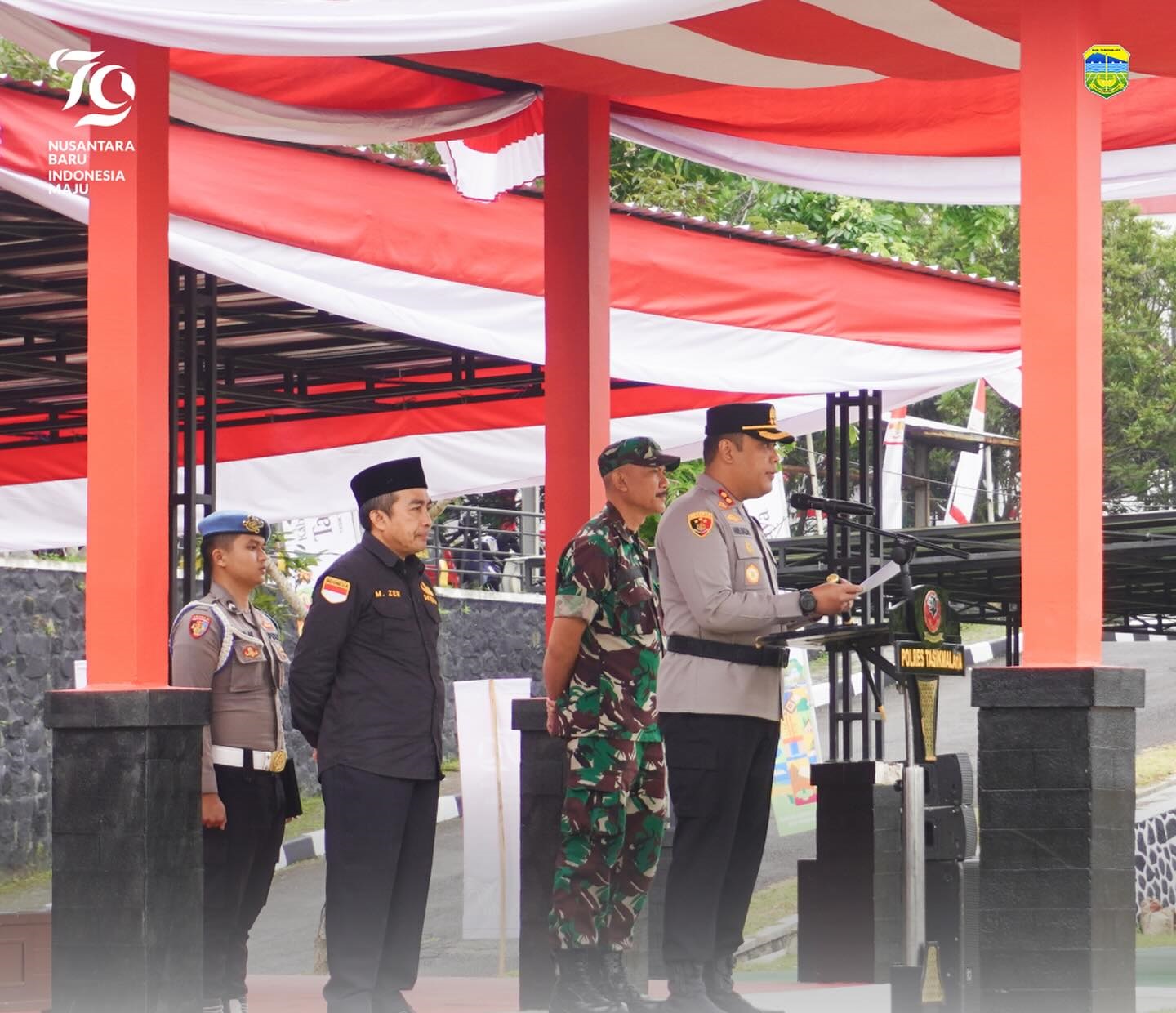 Apel Gelar Pasukan Sinergitas Tni-Polri Dan Instansi Setempat