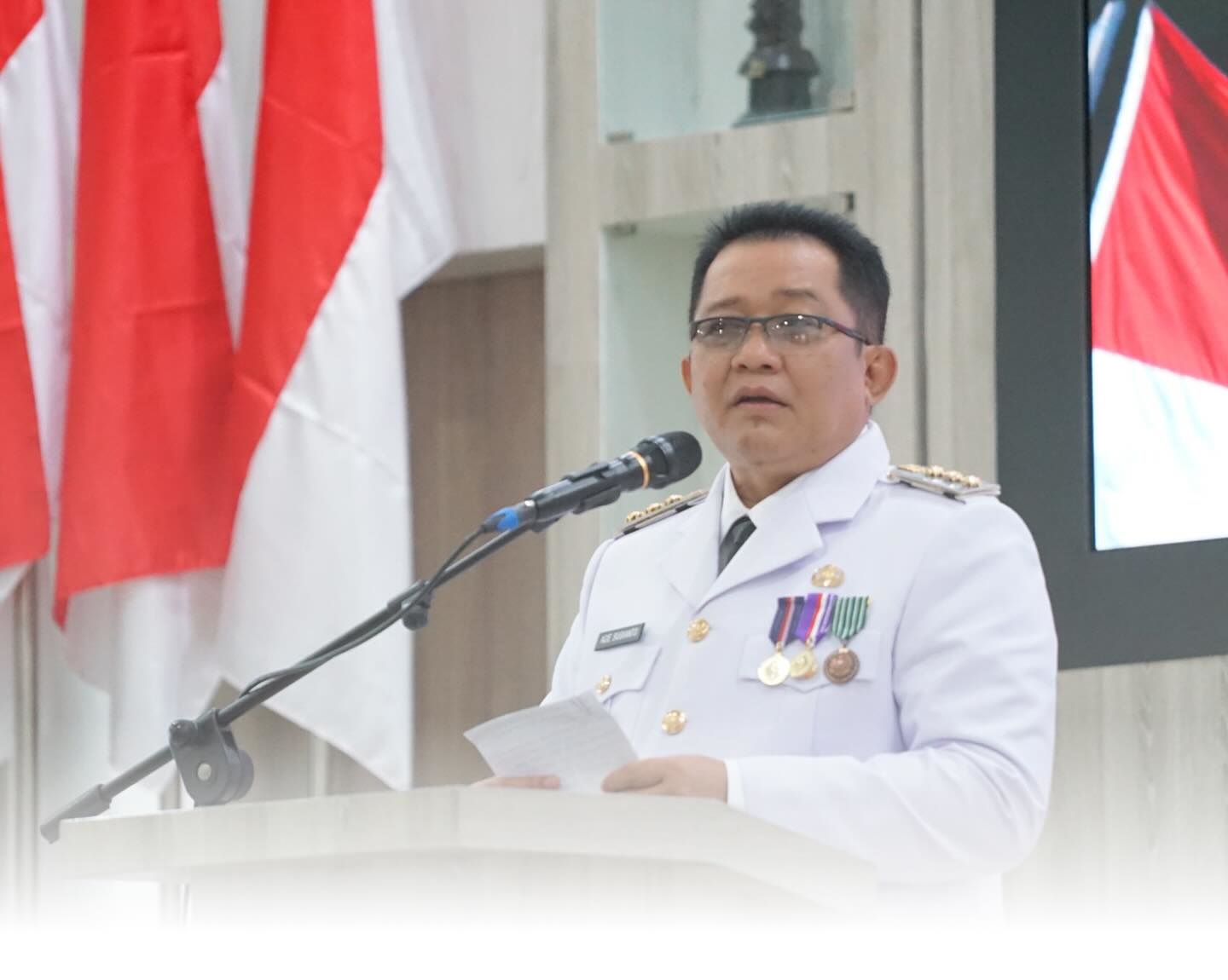 Bupati Ade Saksikan Upacara Kemerdekaan Ke-79 Ri, Sekaligus Riung Mumpulung Dengan Para Tokoh Pejuang
