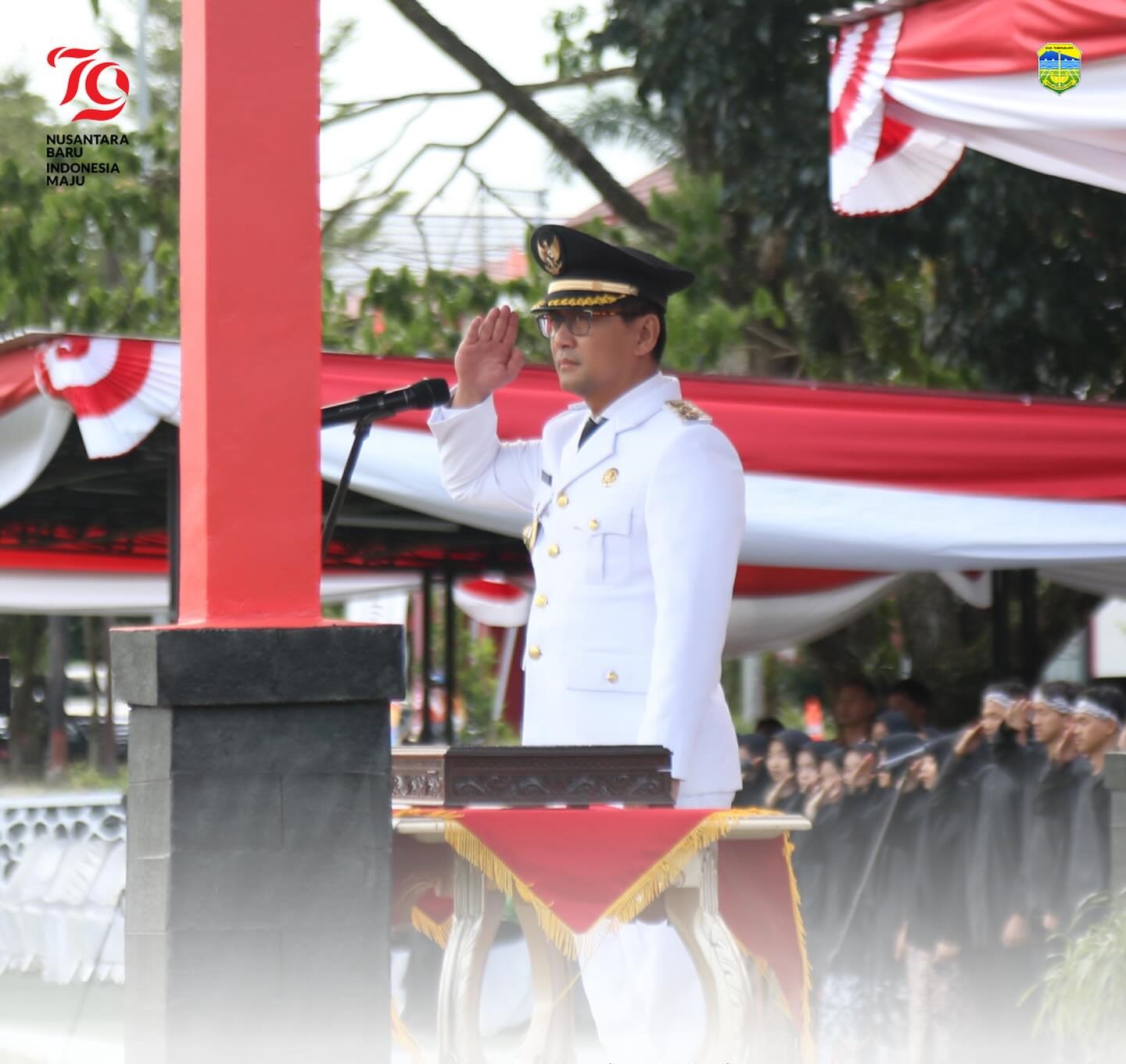 Upacara Penurunan Bendera Pusaka
