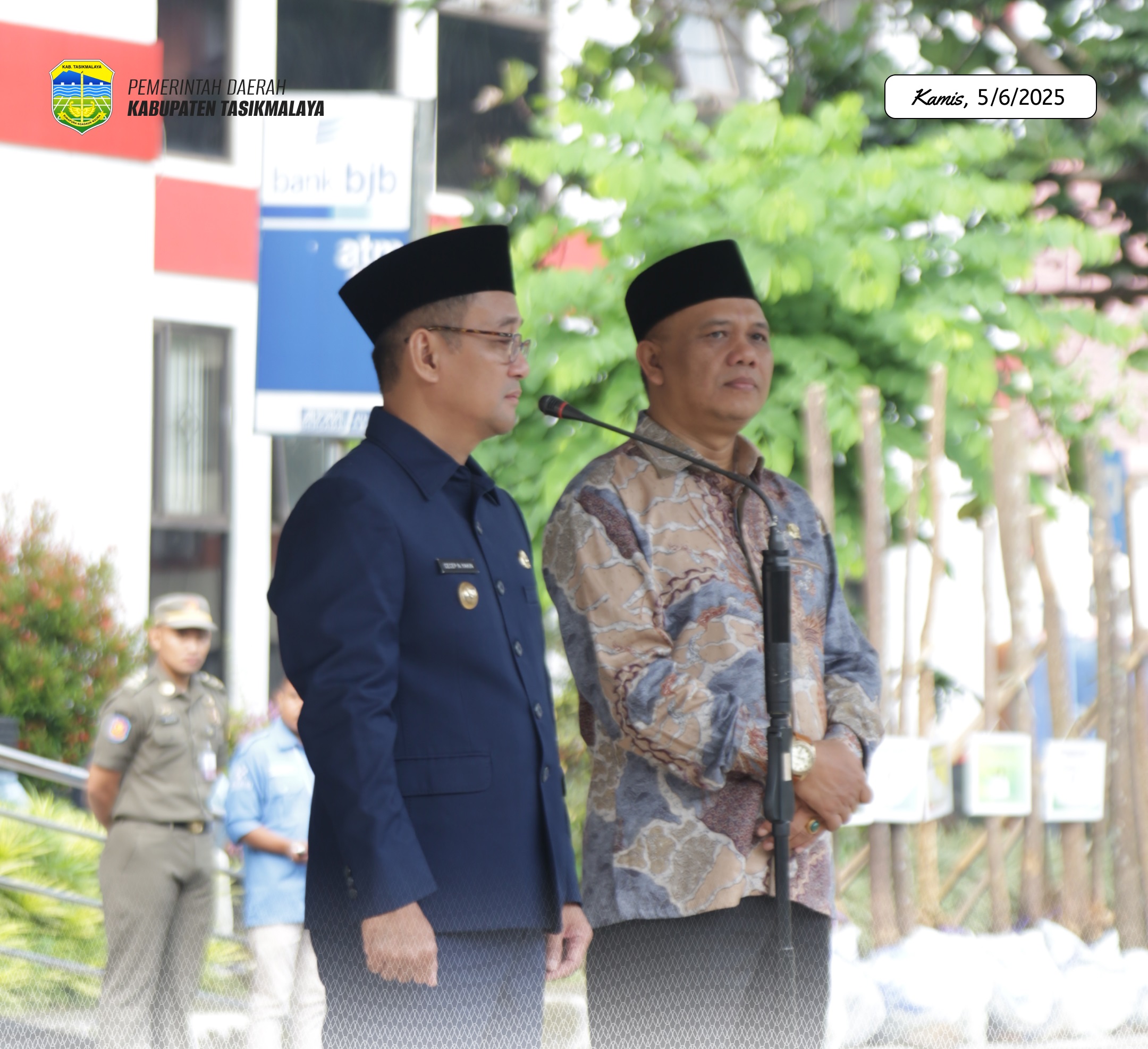 Apel Pagi Perdana Bupati Dan Wakil Bupati Tasikmalaya