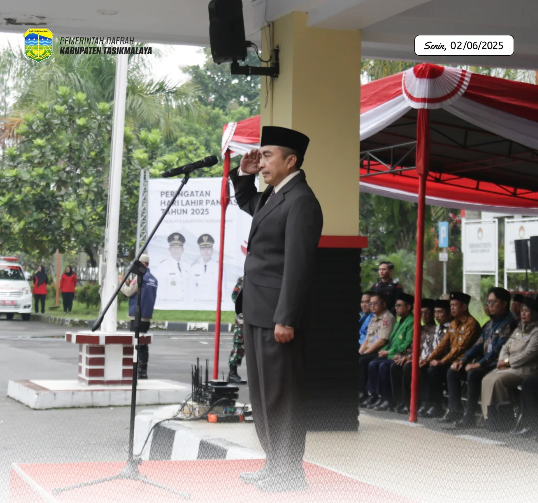 Upacara Peringatan Hari Lahir Pancasila Tingkat Kabupaten Tasikmalaya