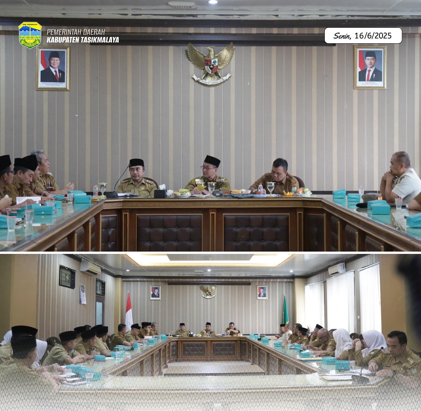 Bupati Tasikmalaya Gelar Rapat Pimpinan Perdana Bersama Jajaran Skpd