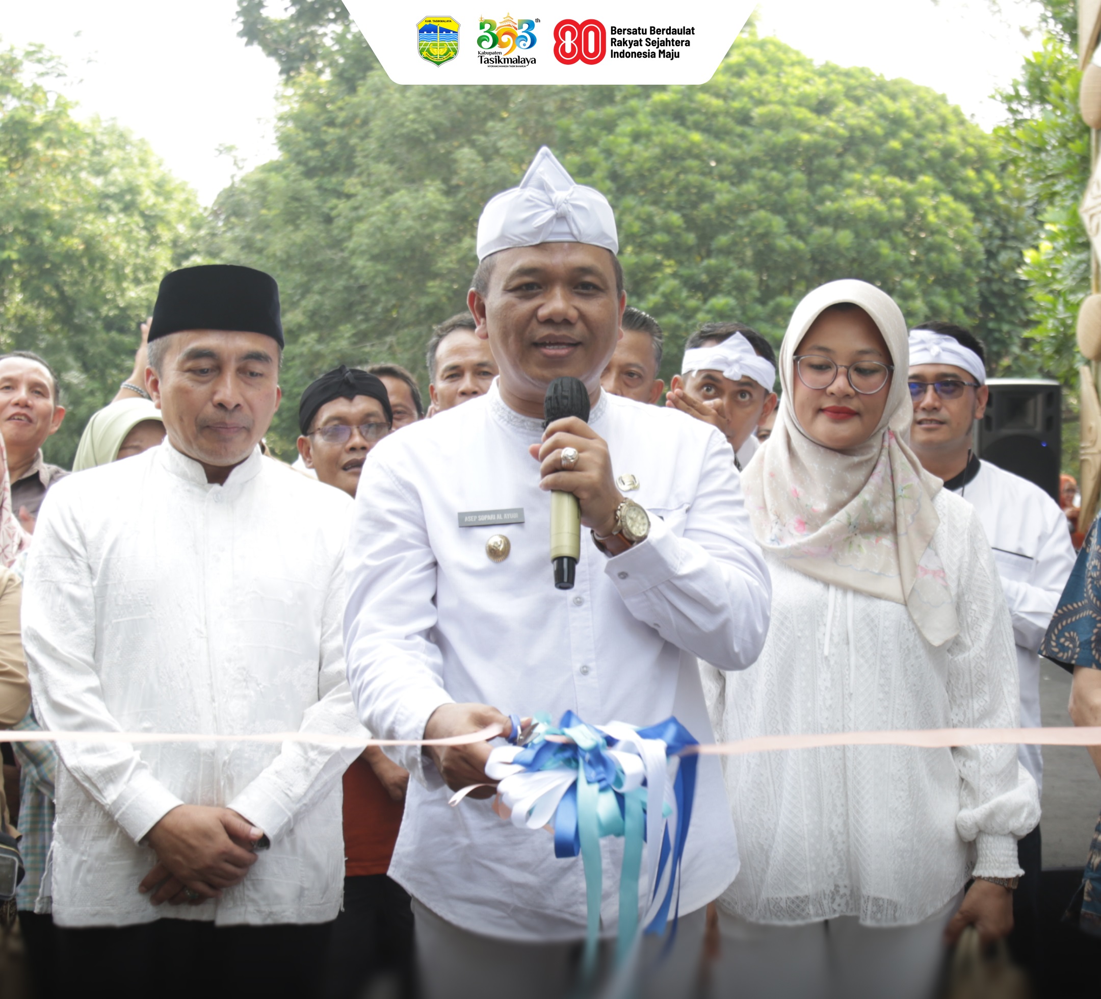 Wakil Bupati Resmikan Festival UMKM Dan Street Food Jelang Hari Jadi Kabupaten Tasikmalaya