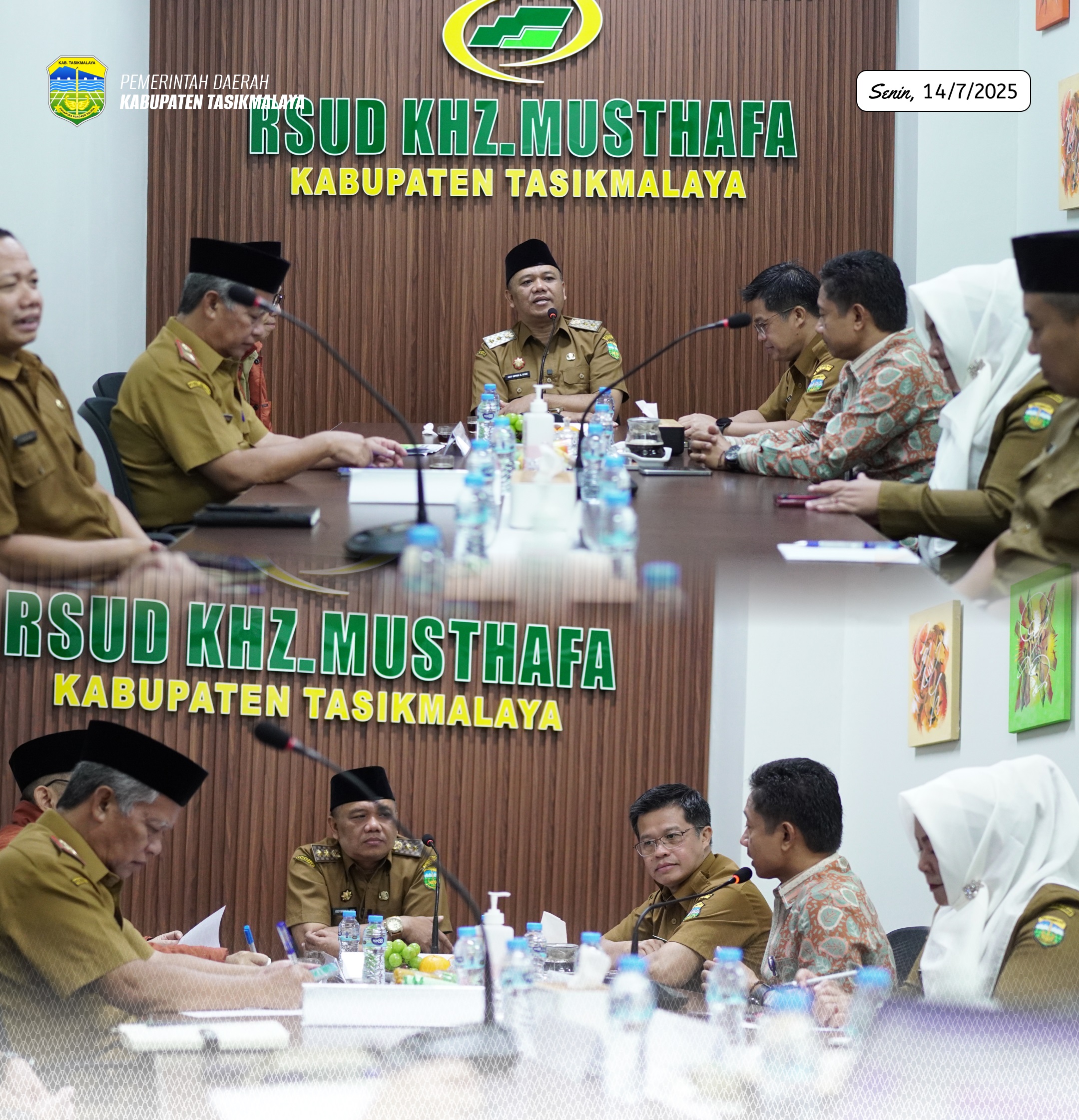 Wakil Bupati Tasikmalaya Kunjungi Rumah Sakit Umum Daerah Khz. Musthafa
