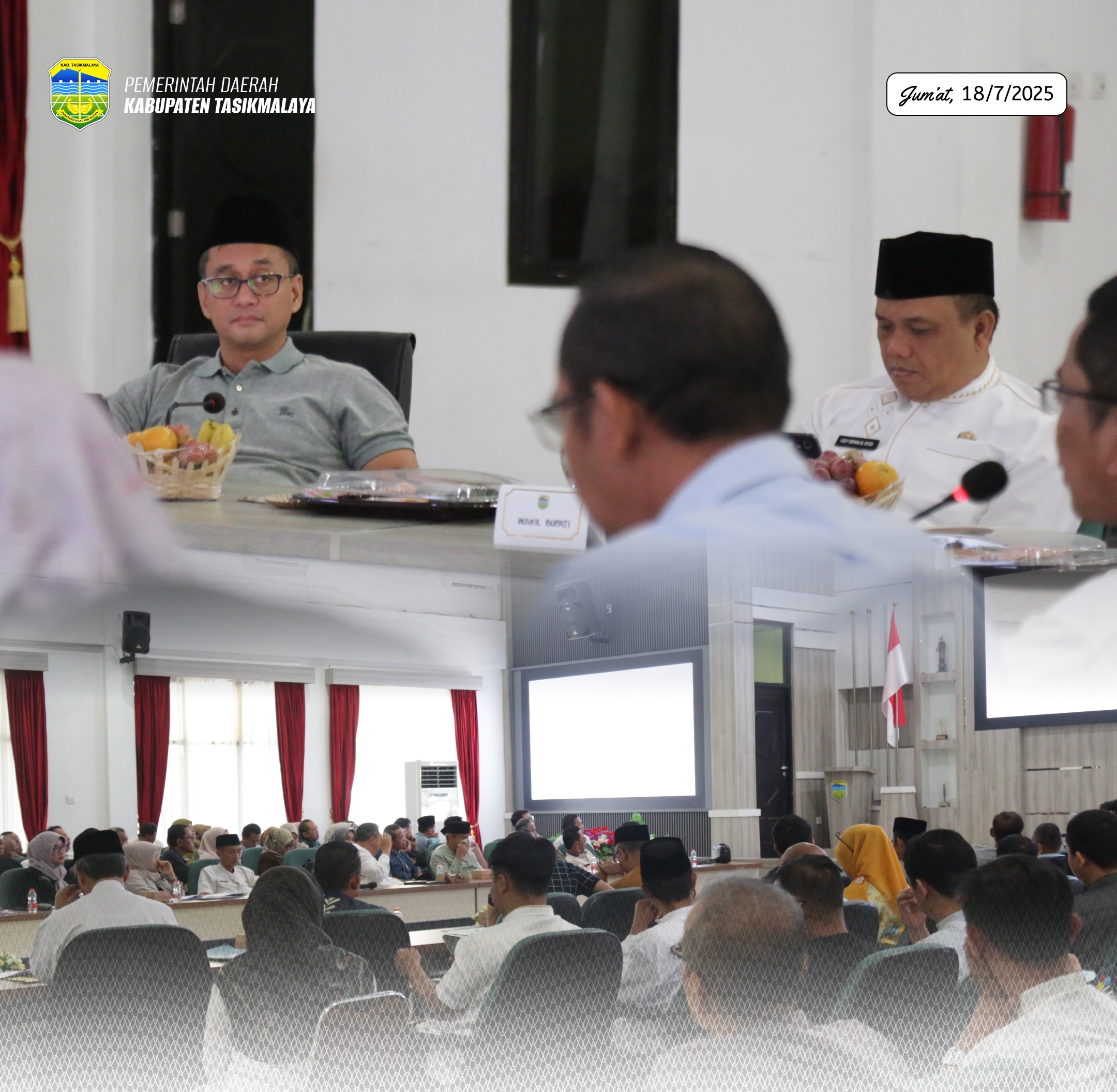 Bupati Dan Wakil Bupati Tasikmalaya Pimpin Rapat Finalisasi Rancangan Akhir Rkpd 2026