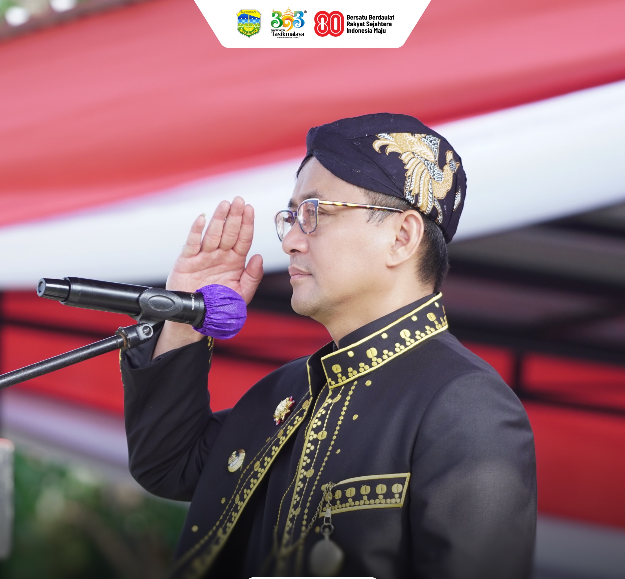 Upacara Peringatan Hari Jadi Kabupaten Tasikmalaya Ke-393