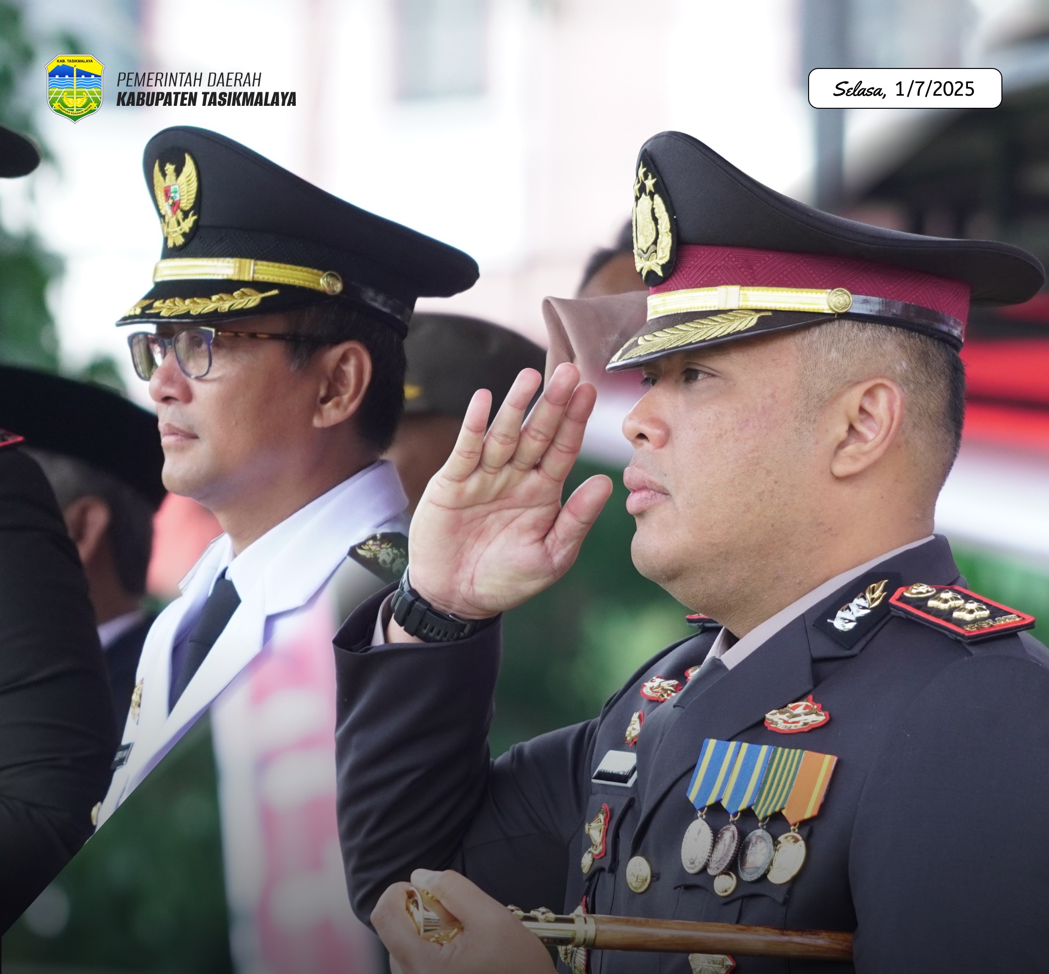 Upacara Hari Peringatan Bhayangkara Ke-79 Tahun 2025