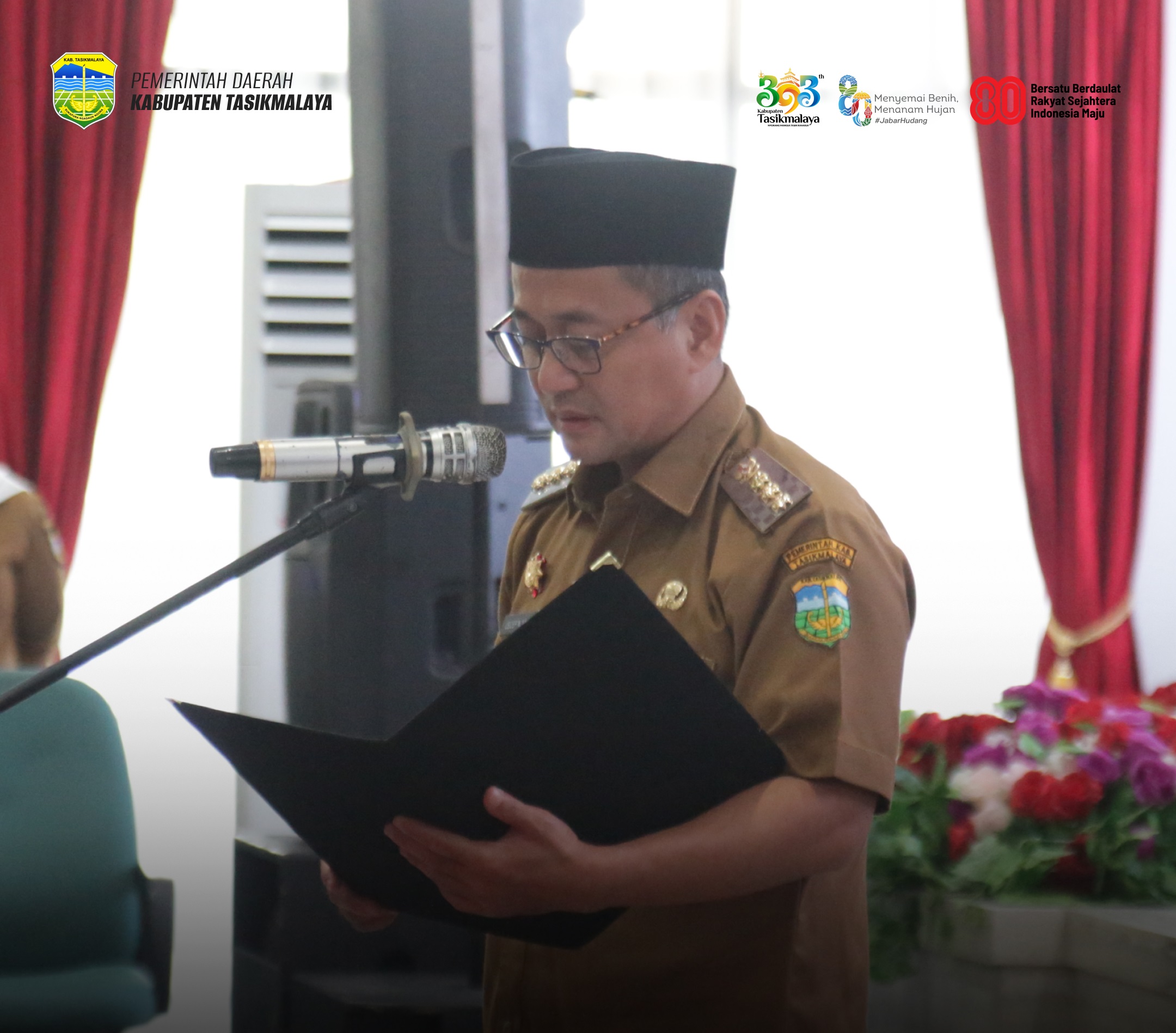 Bupati Tasikmalaya Kukuhkan Pengurus Persatuan Pensiunan Indonesia Kabupaten Tasikmalaya Masa Bhakti 2025–2030