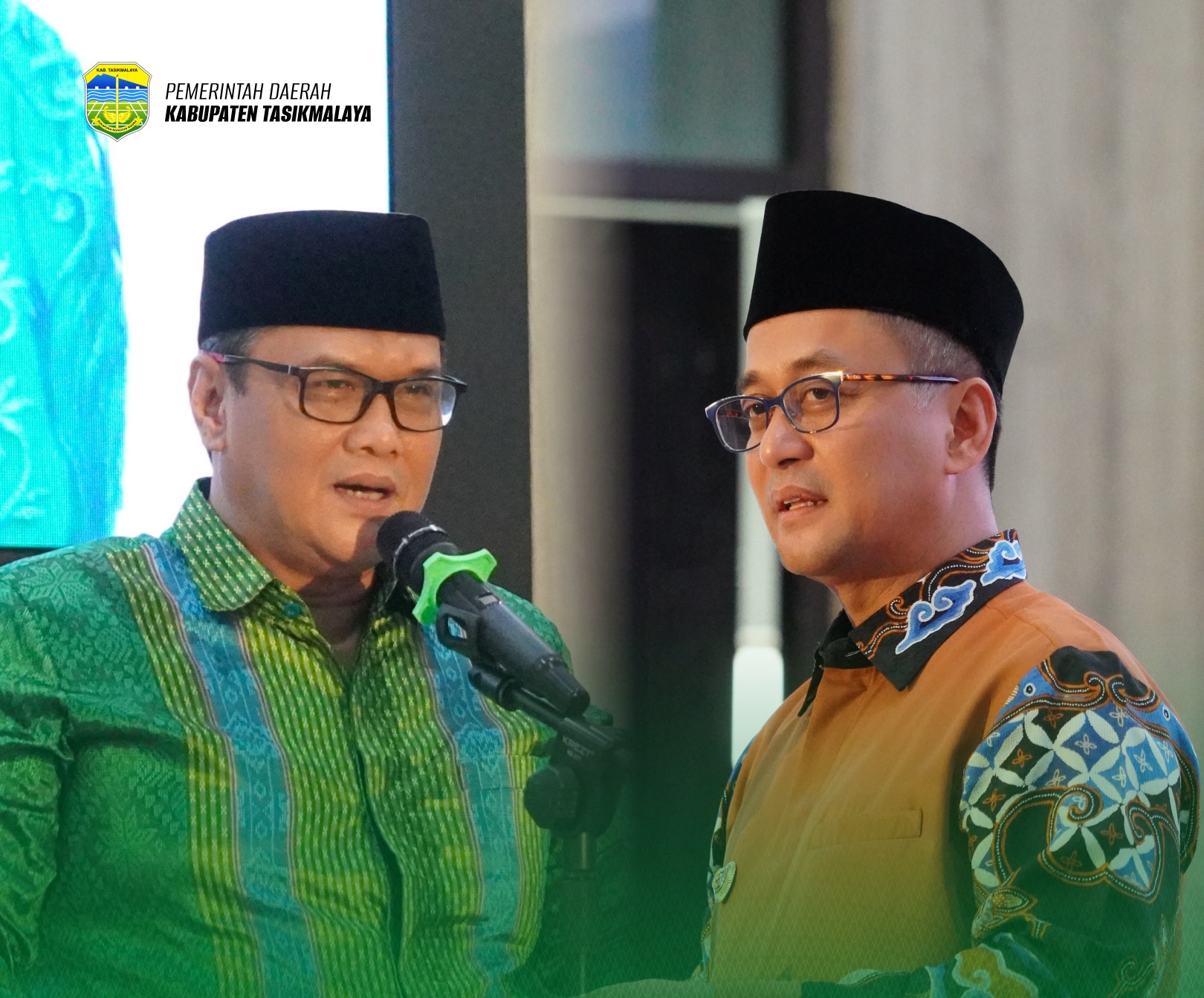 Bupati Tasikmalaya Hadiri Lepas Sambut Kepala Kemenag Kabupaten Tasikmalaya