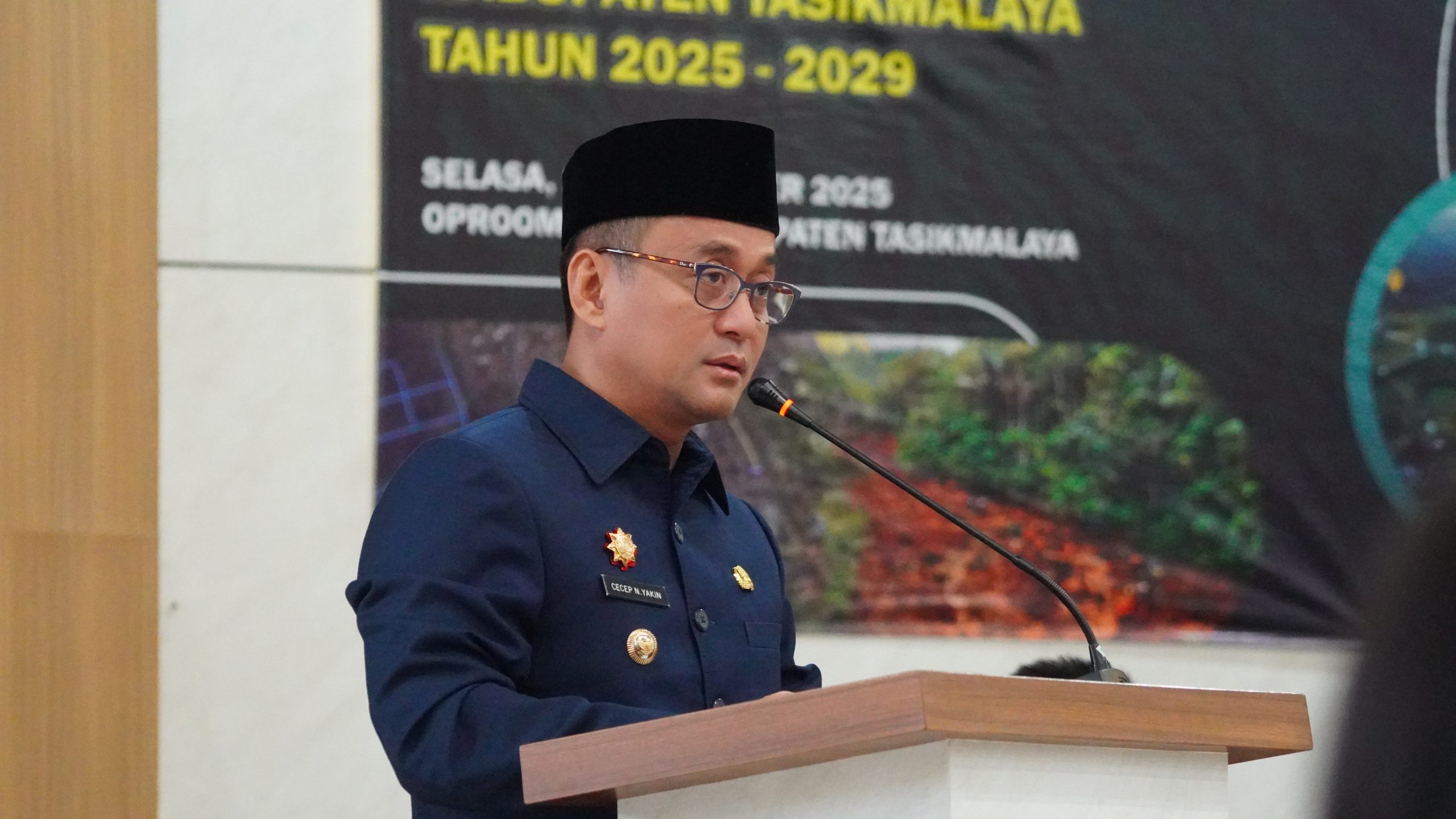 Bupati Tasikmalaya : “Penting Kajian Risiko Bencana Dalam Pembangunan Daerah’.