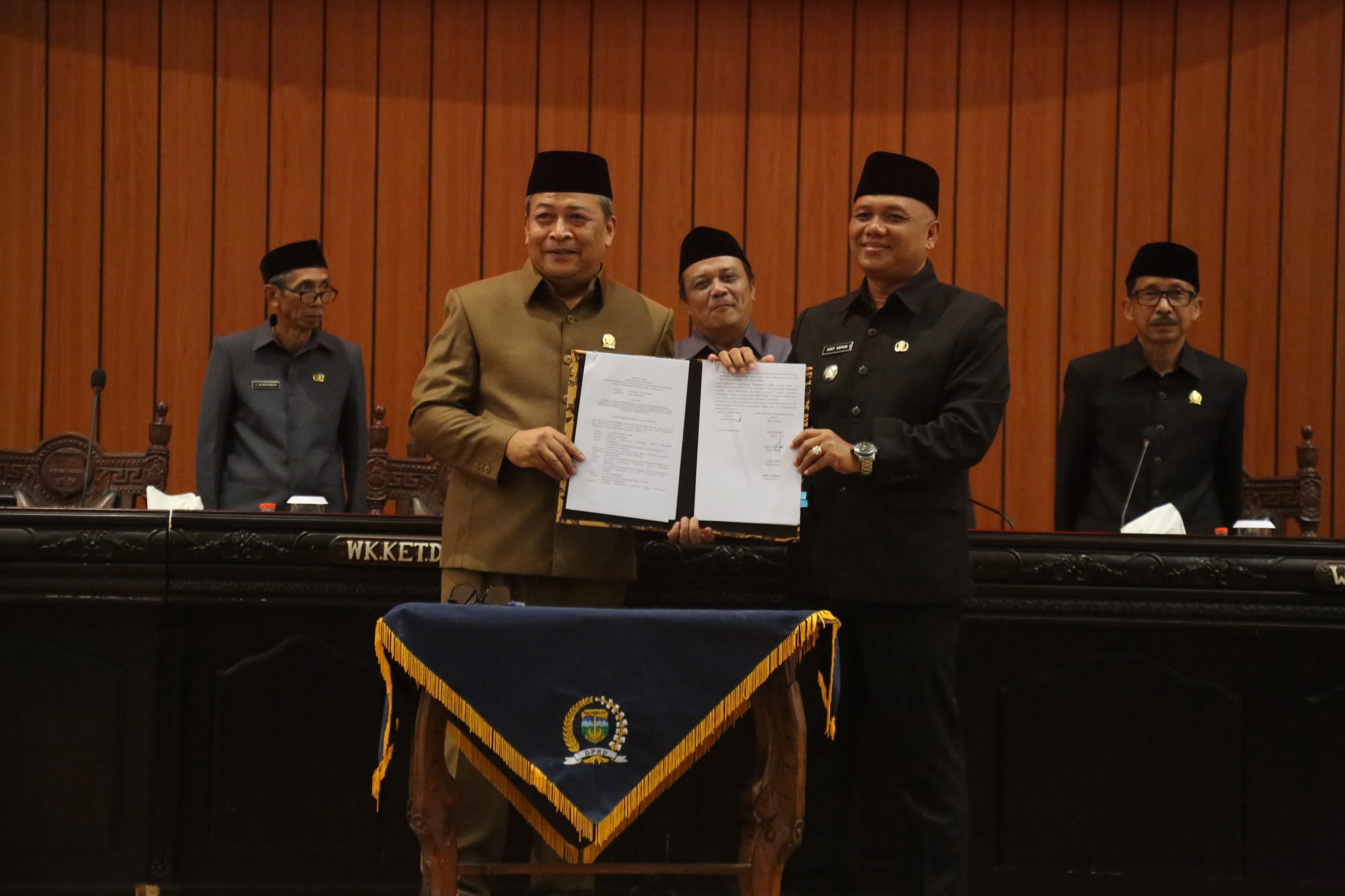 Wujudkan Kabupaten Tasikmalaya Lebih Maju, Rpjmd 2025-2029 Ditetapkan
