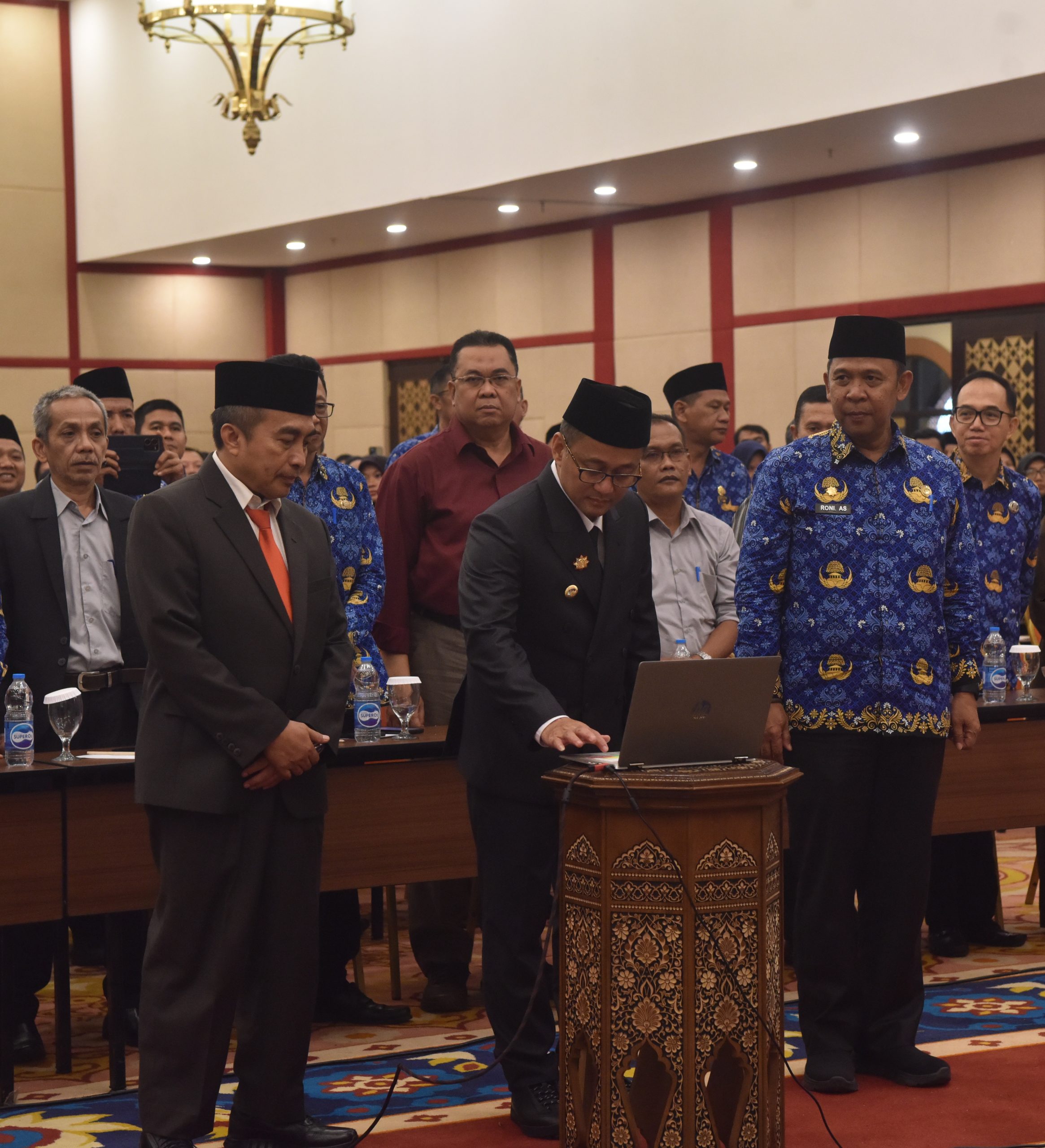 Bupati Tasikmalaya Resmikan Aplikasi Siap Untuk Wujudkan Digitalisasi Penganggaran Daerah