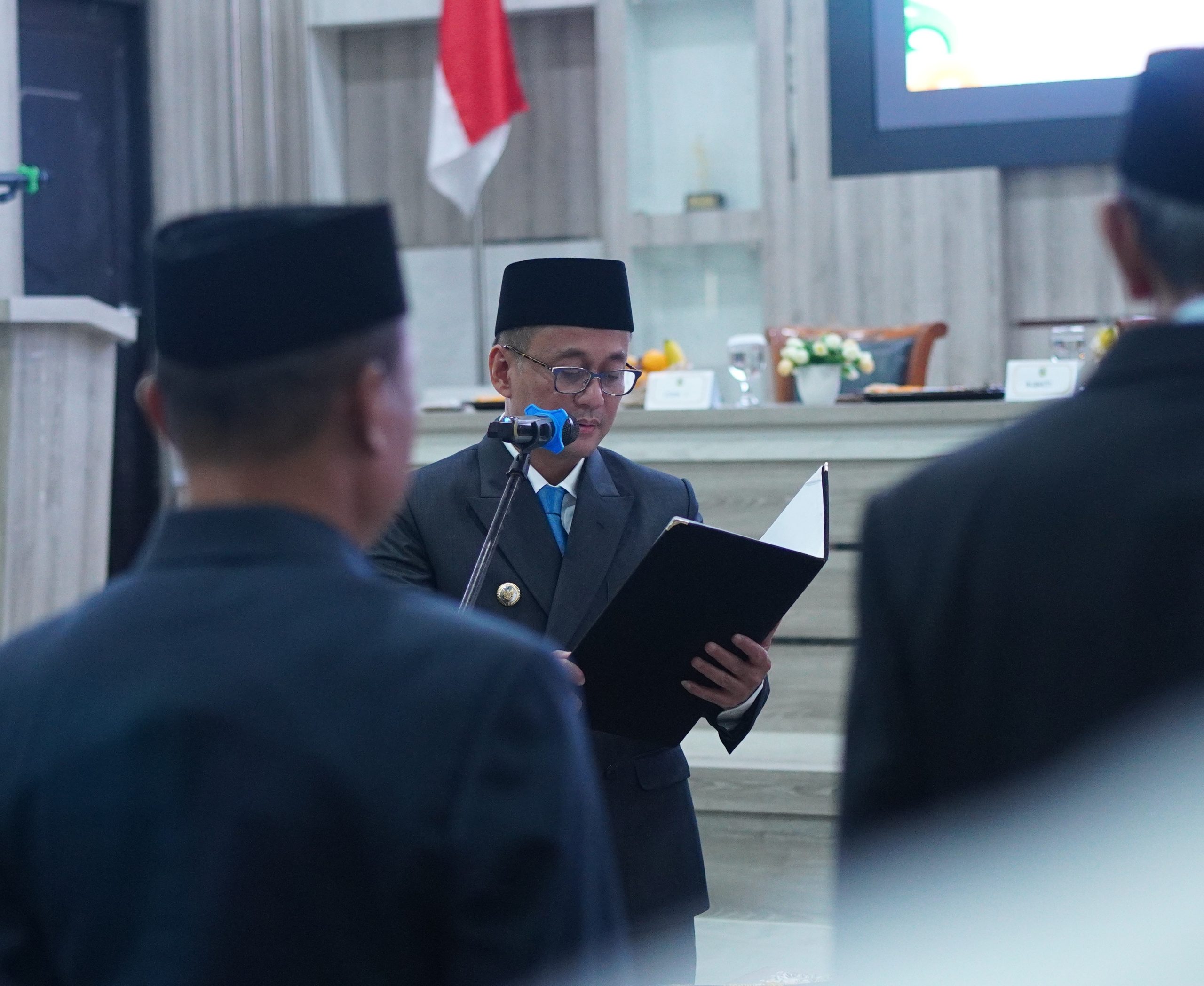Bupati Tasikmalaya Lantik 30 Pejabat Administrator, Pengawas, Dan Kepala Sekolah