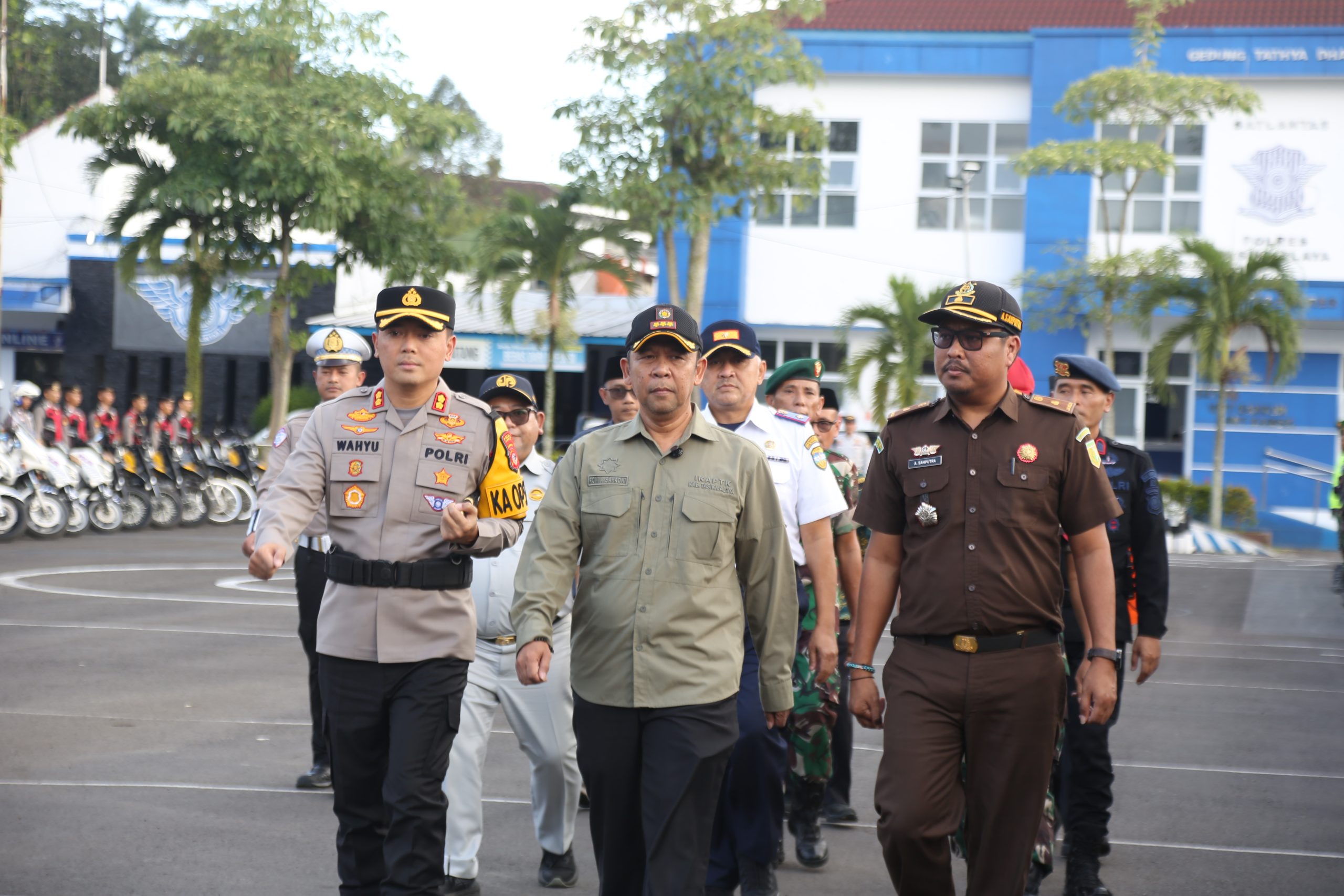 Siaga Pengamanan Lebaran, Pemkab Tasikmalaya Gelar Apel Operasi Ketupat 2026
