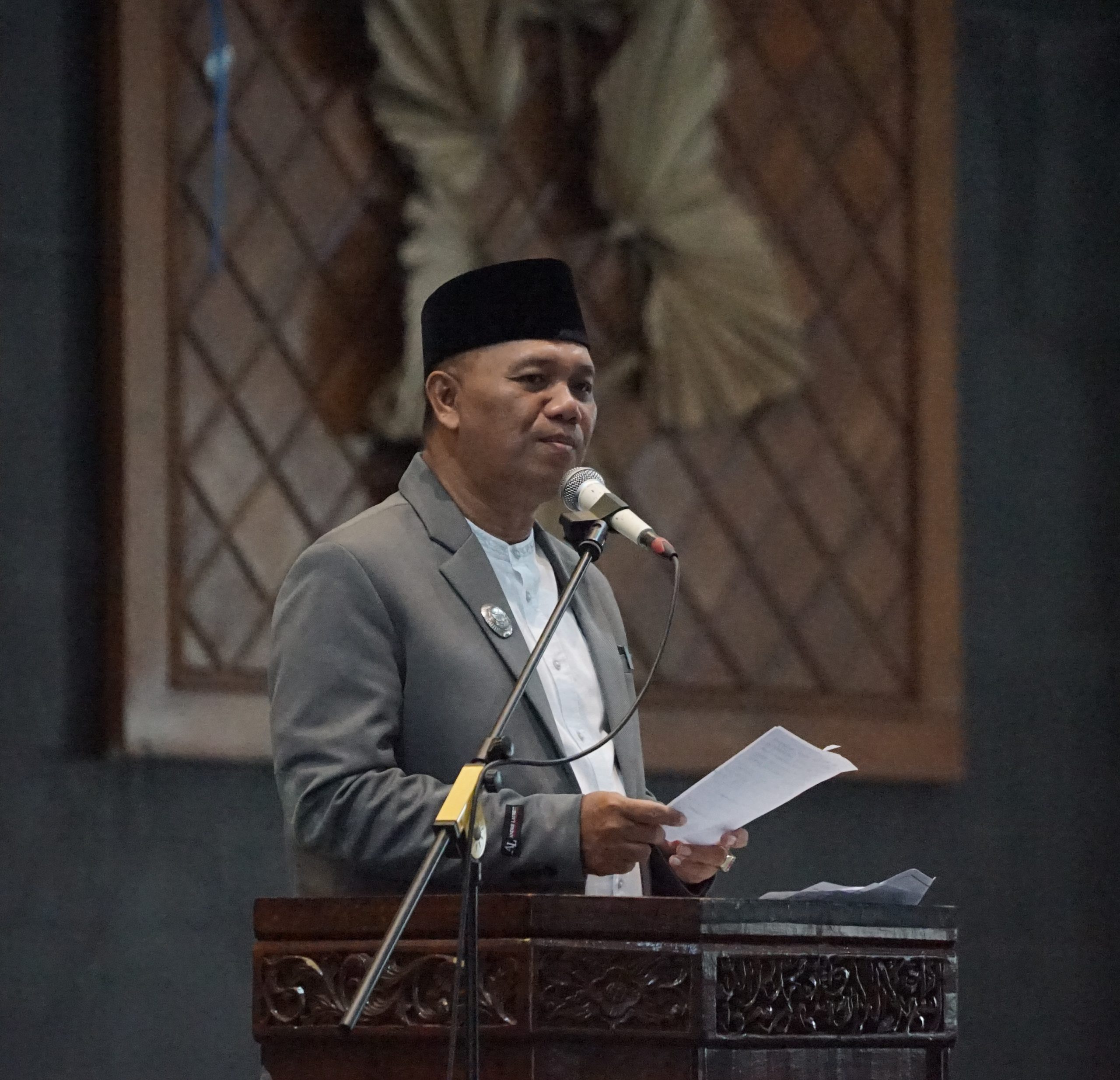 Pesan Jaga Kesehatan Dan Kekompakan, Wakil Bupati Tasikmalaya Hadiri Pelepasan Jamaah Haji Kloter 29 KJT