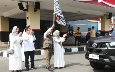Bupati Cecep Lepas Komunitas Overland Club Indonesia, Untuk Eksplor Alam Dan Potensi Daerah Tasikmalaya