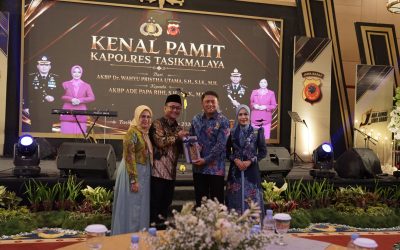 Pisah Sambut Kapolres Tasikmalaya, Pemkab Tasikmalaya Dukung Estafet Kepemimpinan Yang Semakin Presisi