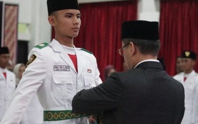 Tekankan Disiplin Dan Kekompakan, Paskibra Kabupaten Tasikmalaya Resmi Dikukuhkan