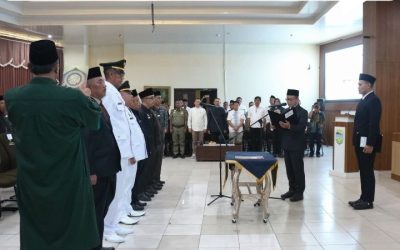 Pemkab Tasikmalaya Lantik 19 Pejabat, Expose Manajemen Talenta Menuju Pengelolaan ASN Yang Profesional