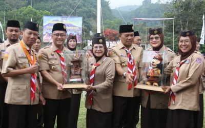 Dalam Upacara Hut Ke-65 Pramuka, Kabupaten Tasikmalaya ResmiJadi Kabupaten Pramuka