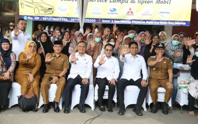 Wamendgri Dan Wamenkes Tinjau Skrining TBC, Bupati Cecep Optimis Capai Target Temuan 100 Persen Nihil