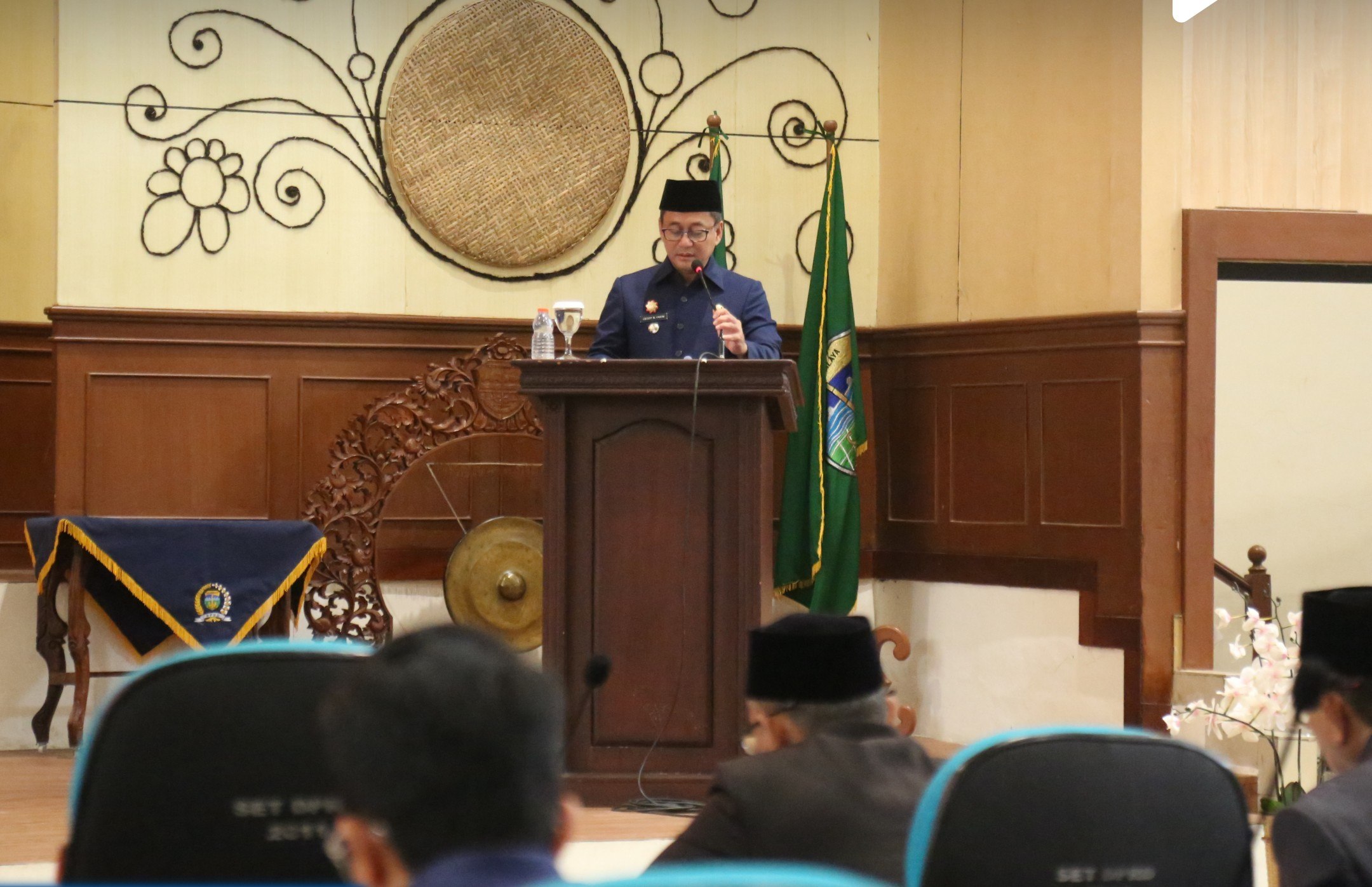 Dalam Rapat Paripurna Dprd Kabupaten Tasikmalaya,  Bupati Cecep Tekankan Anggaran Harus BerdampakBagi Kesejahteraan Masyarakat