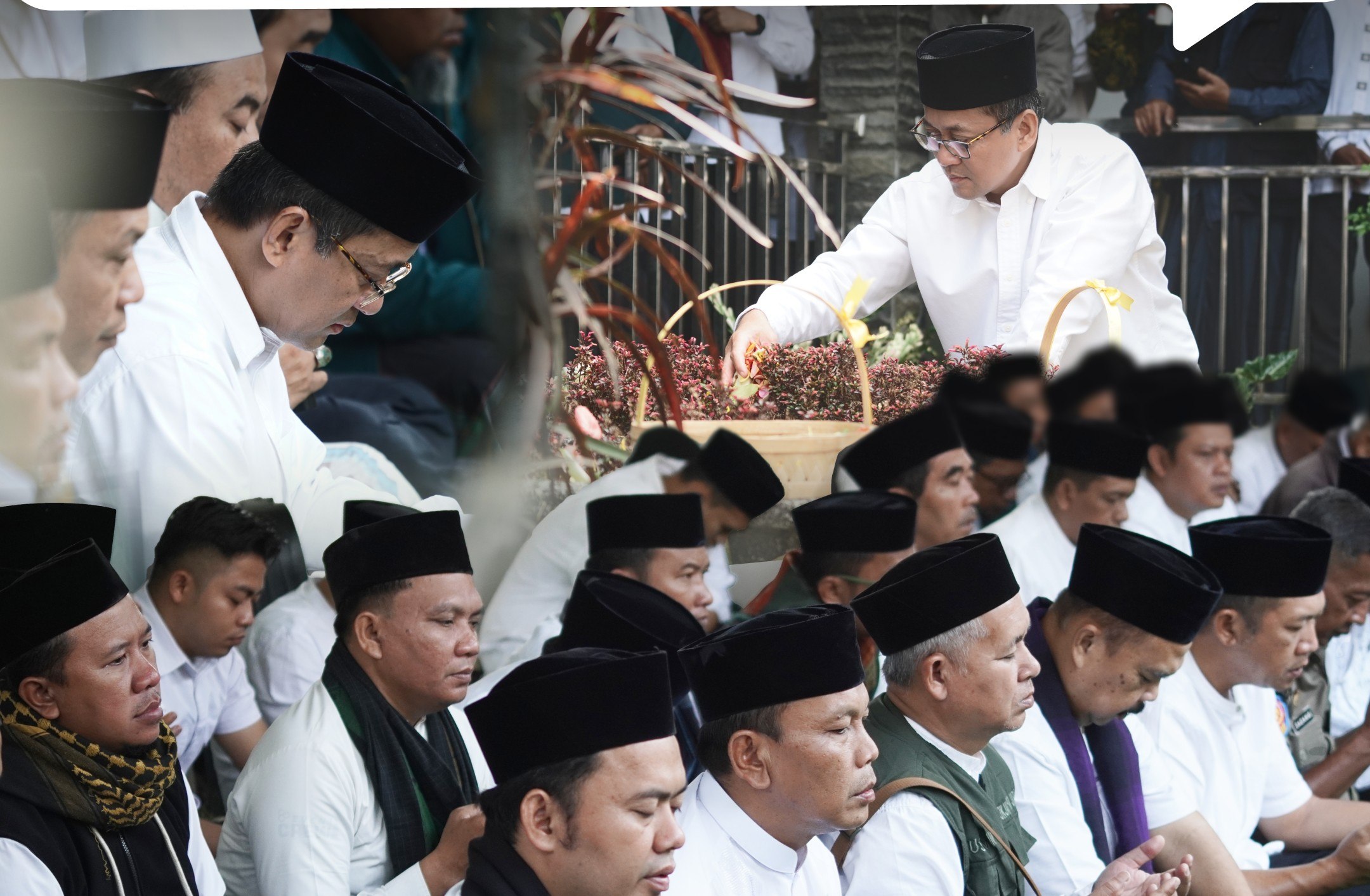 Jiyarotusyusyukh Hari Ke-3, Bupati Dan Wakil Bupati Tasikmalaya Ziarah Ke Maqbaroh Ulama Wilayah Utara