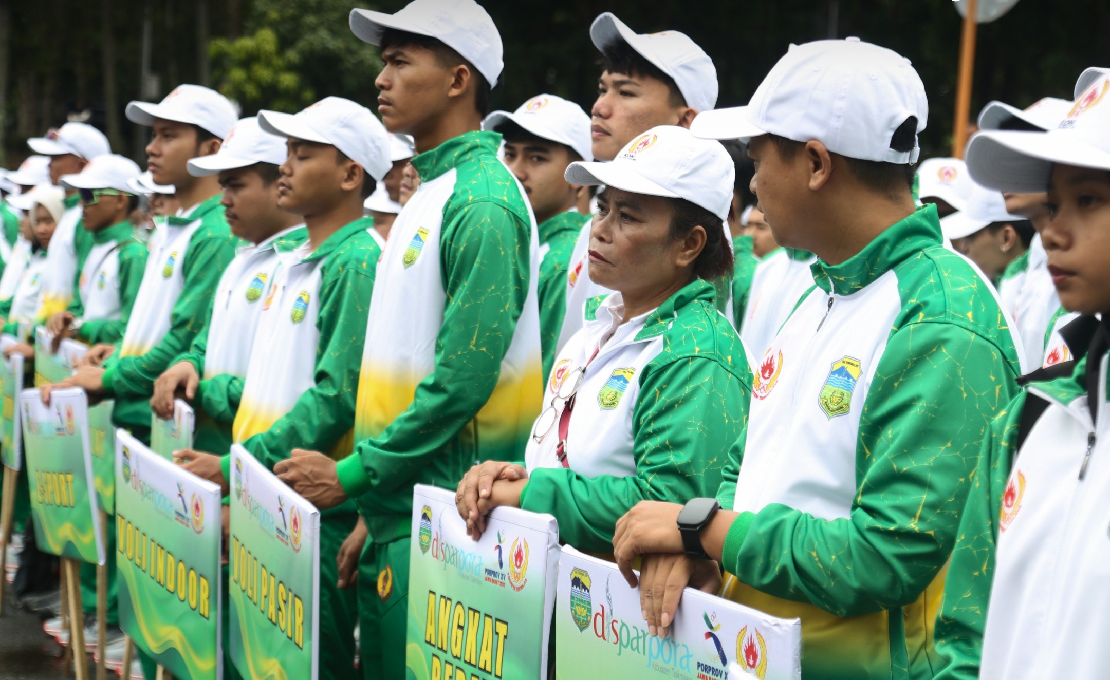 Jelang Ajang Porprov Jawa Barat Xv 2026, Bupati Dan Wakil Bupati Tasikmalaya Lepas 274 Atlet Kontingen Kabupaten Tasikmalaya